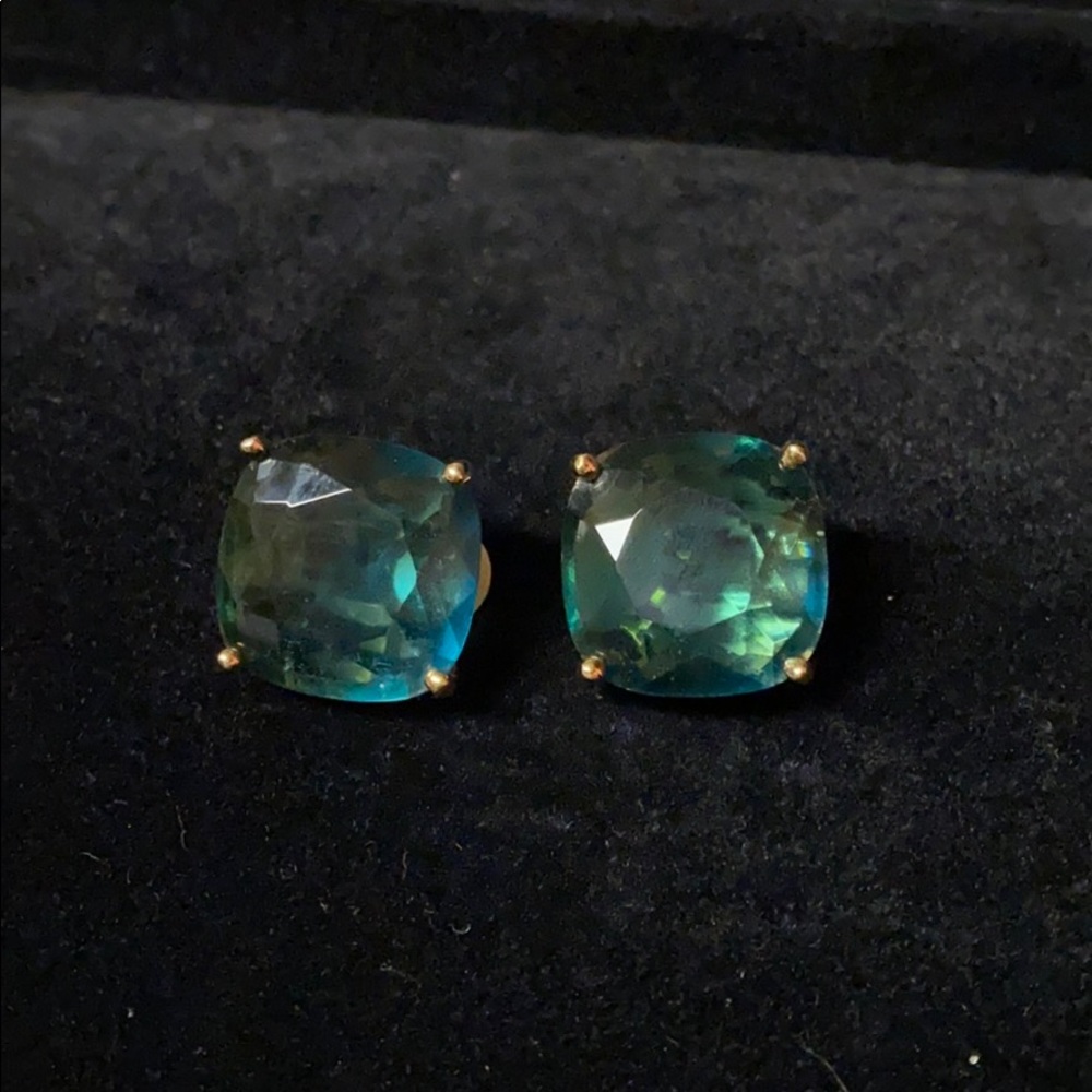 Kate Spade Blue Press On Earring